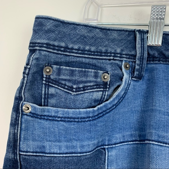 Lane Bryant Patchwork Capri Jeans Size 16 - Picture 8 of 9